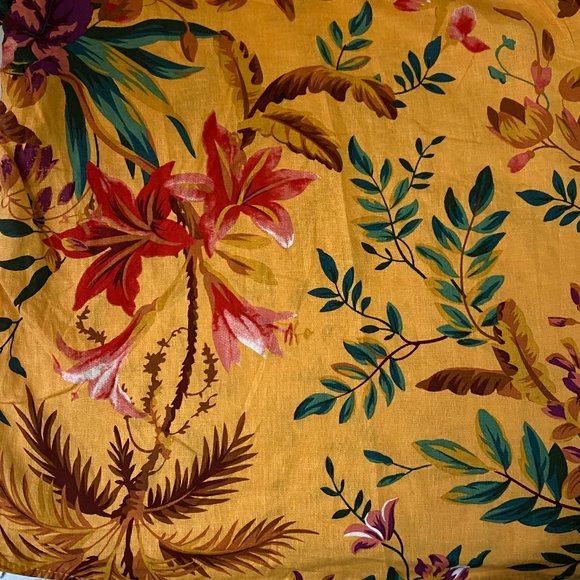 Rachel Rachel Roy Linen Flutter Sleeve Top 3X - Picture 5 of 10